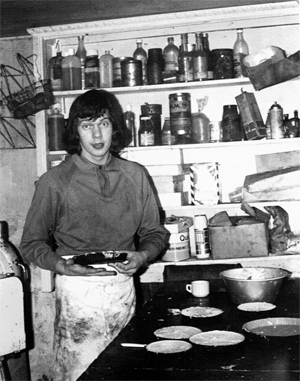 Marcel op zestiende in de bakkerij